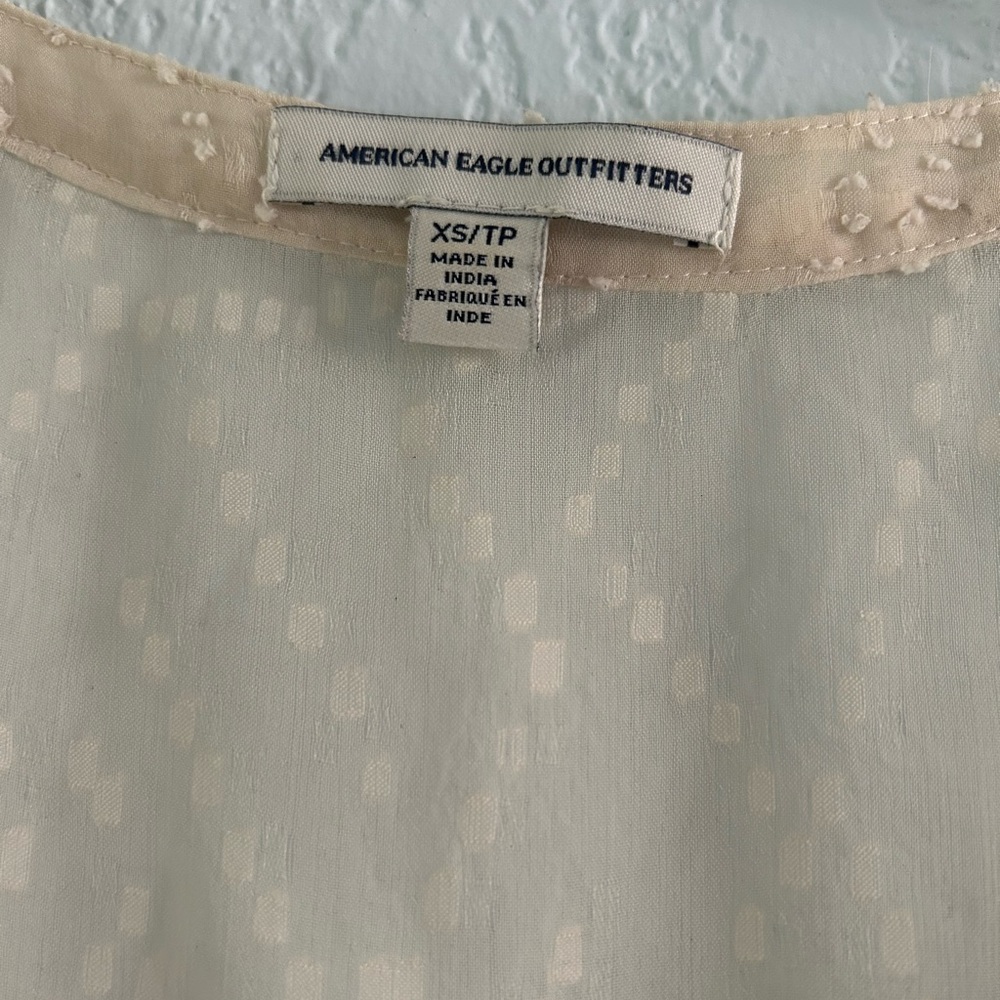 American Eagle chiffon Blouse - Picture 3 of 4